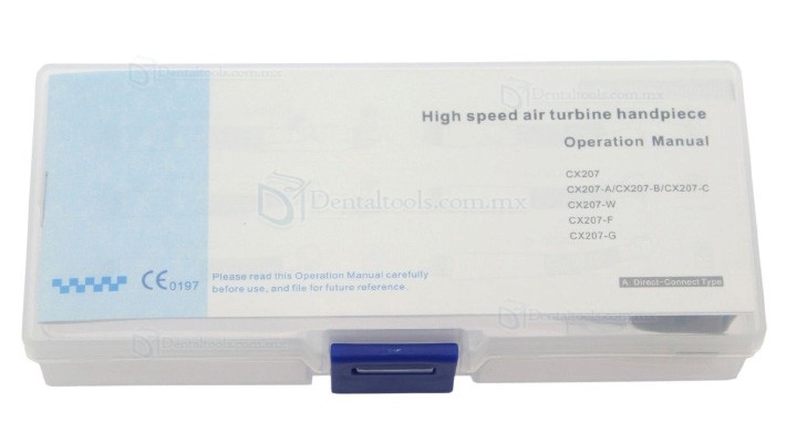 YUSENDENT&reg; CX207-GL Pieza de mano de turbina LED con pulsador